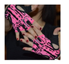 Women Leopard Gloves Bodybuilding Fitness Mittens