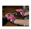 Women Leopard Gloves Bodybuilding Fitness Mittens