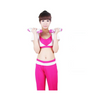 Safe women dumbbell fitness dance support